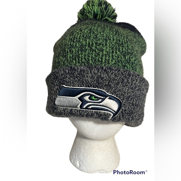 47 NFL Seattle Seahawks Football Beanie Winter Hat - Picture 1 of 10
